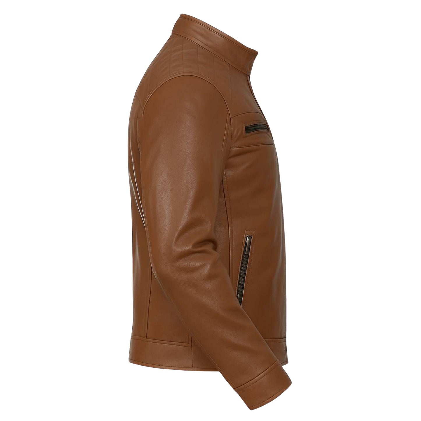 Buy Bike Racer Brown Leather Jacket – Premium Biker Outerwear for Speed, Comfort & Road-Ready Durability