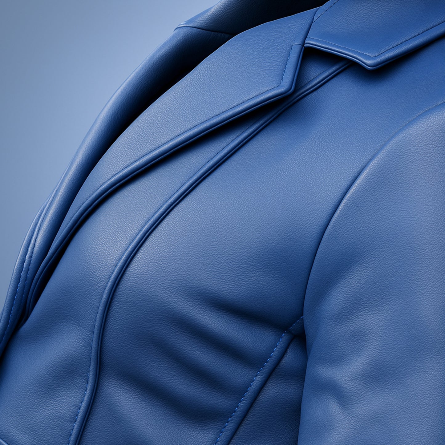 Buy Blue Trench Real Leather Coat for Women – Genuine Leather Long Trench for Elegant Style, Everyday Comfort, Winter Warmth & Year-Round Versatility