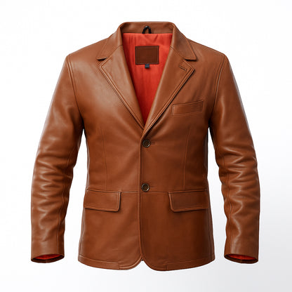 Buy Men Cowhide Coat Vintage Men Leather Jacket – Genuine Leather Bomber for Timeless Style, Everyday Comfort, Winter Warmth & All-Season Versatility