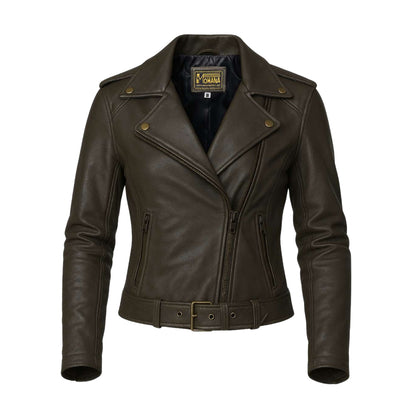 Buy Quilted Shoulder Leather Jacket – Premium Unisex Biker Outerwear for Comfort, Durability & Timeless Road Style